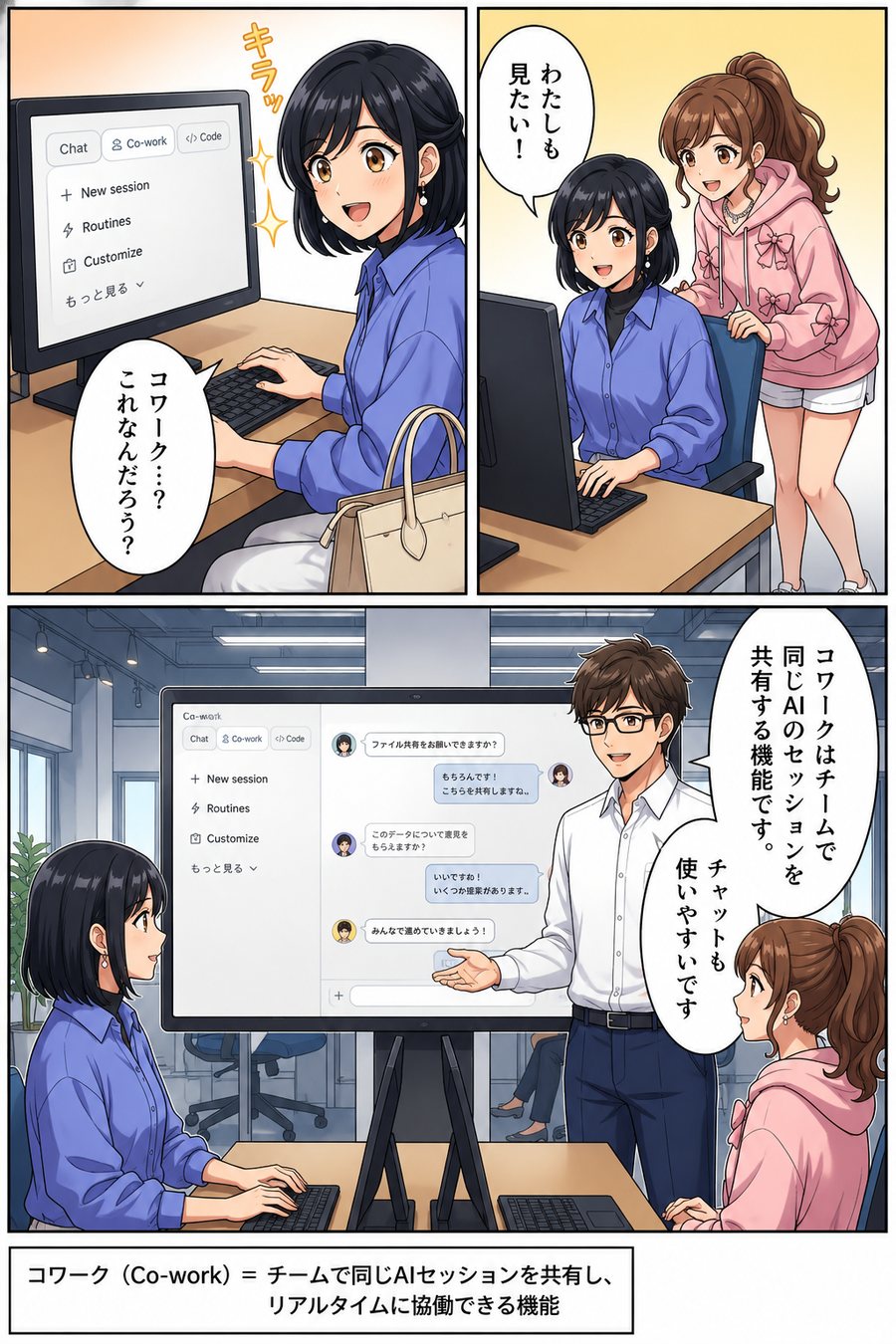 コミクルNeo 機能紹介 1ページ目