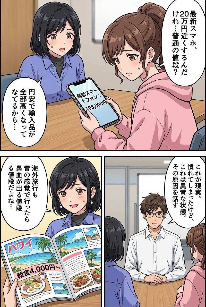 漫画でわかる円安ショック 5ページ目