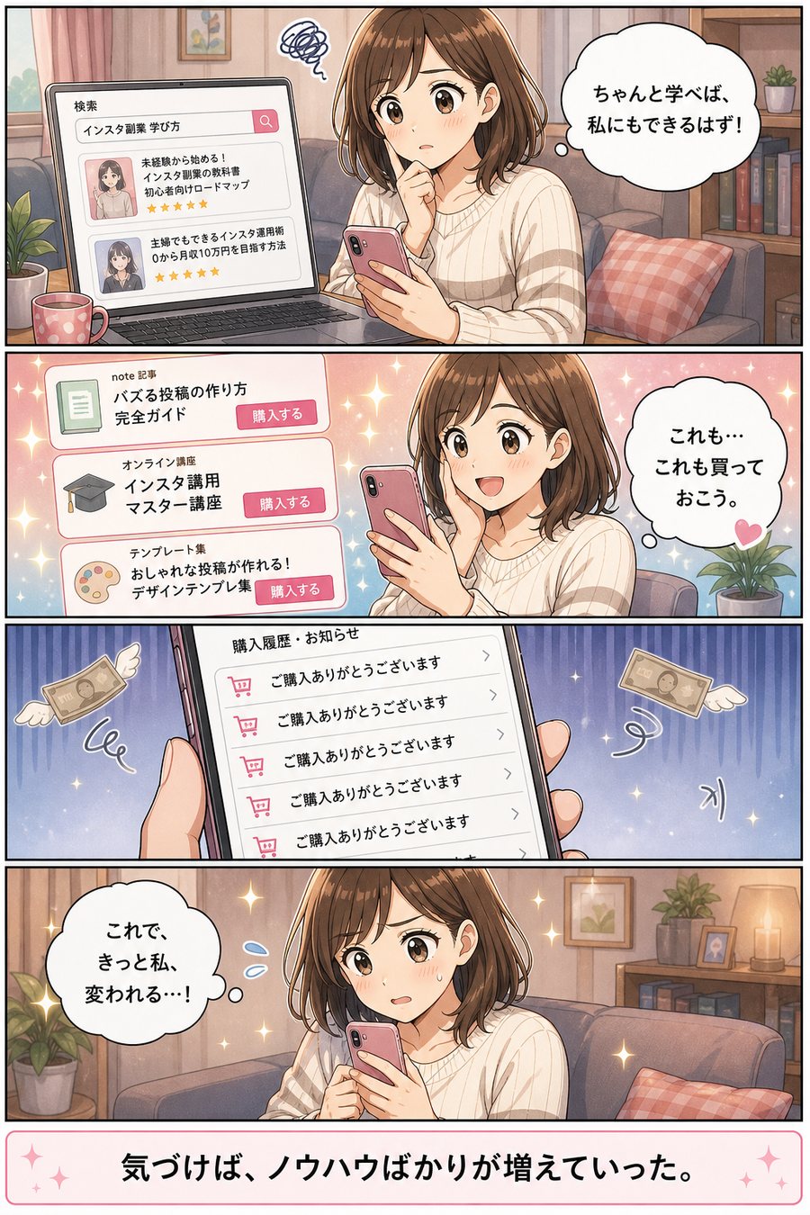 インスタ副業のリアル 第1章 6ページ目