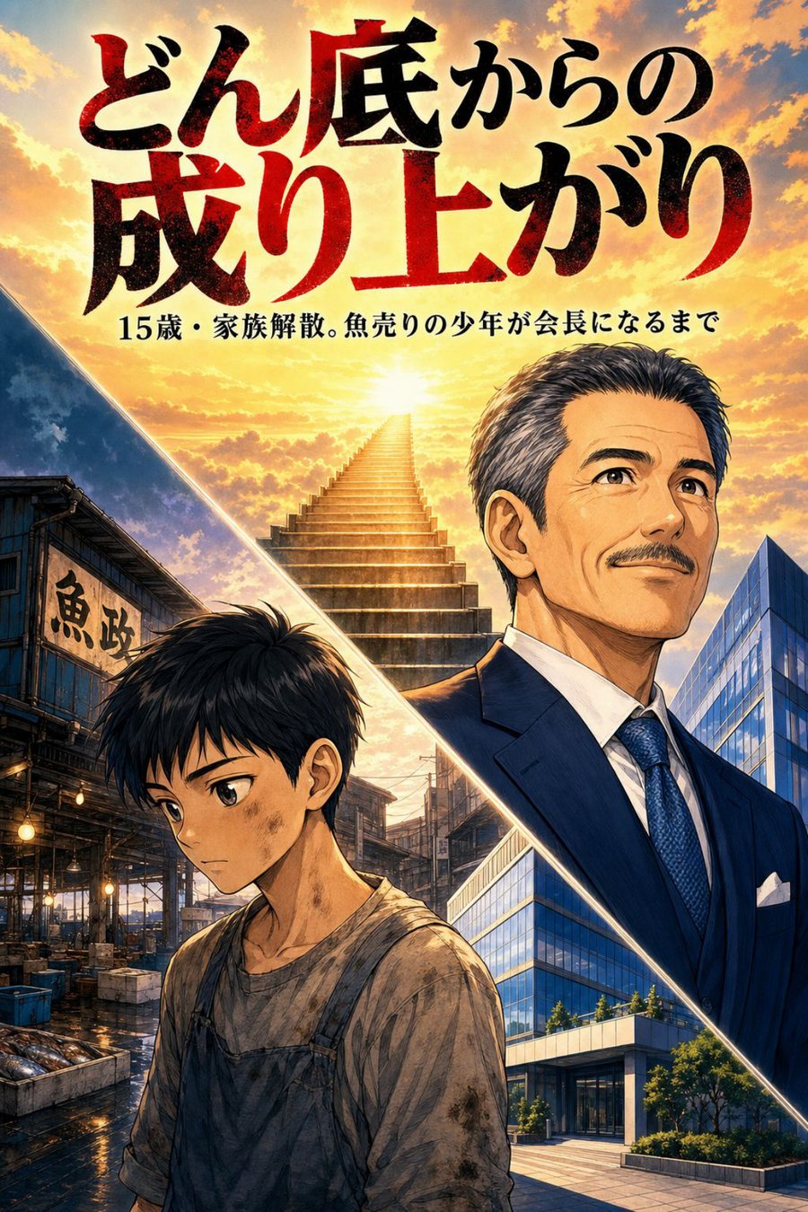 どん底からの成り上がり 1ページ目
