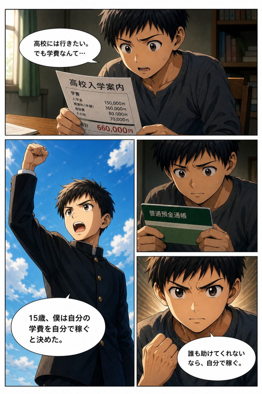 どん底からの成り上がり 9ページ目