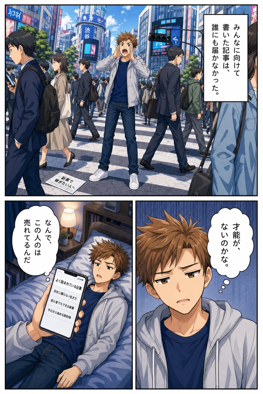 三ヶ月、毎日書いた。 3ページ目