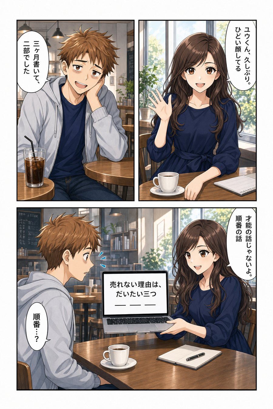 三ヶ月、毎日書いた。 4ページ目