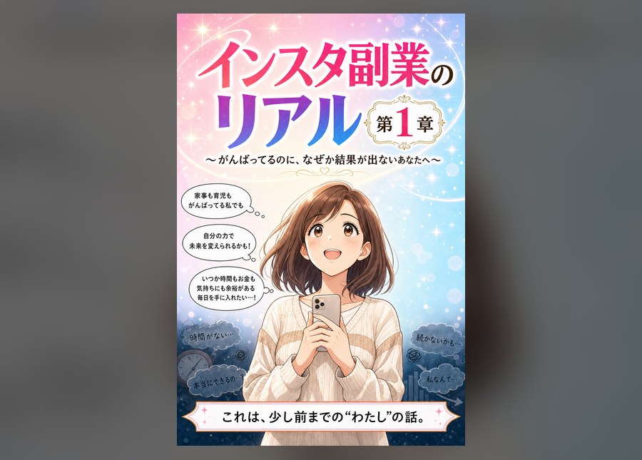 インスタ副業のリアル|制作サンプル