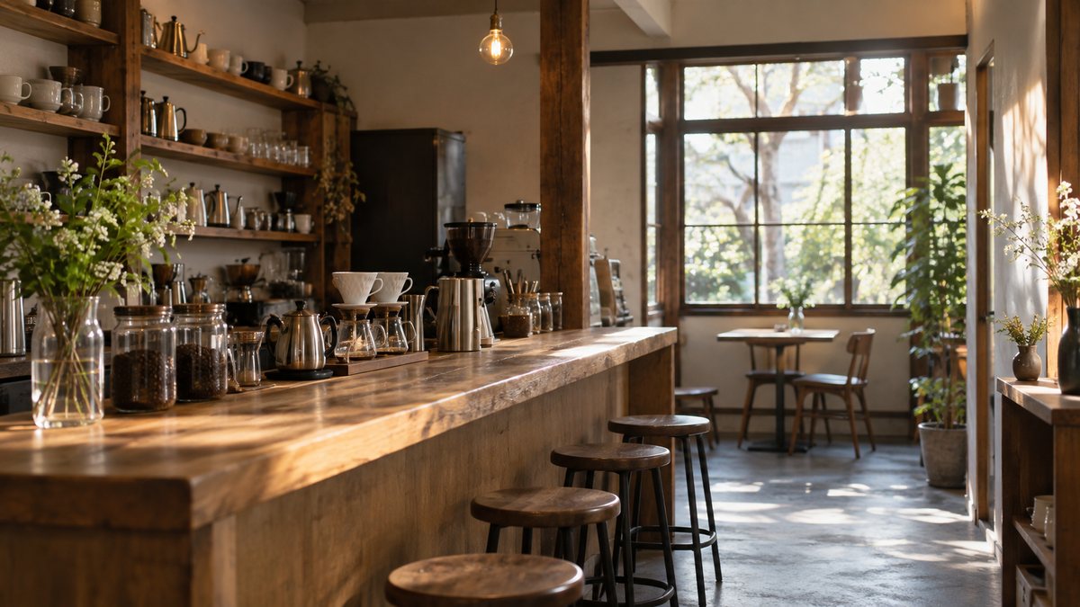 Cafe Lumière 店内